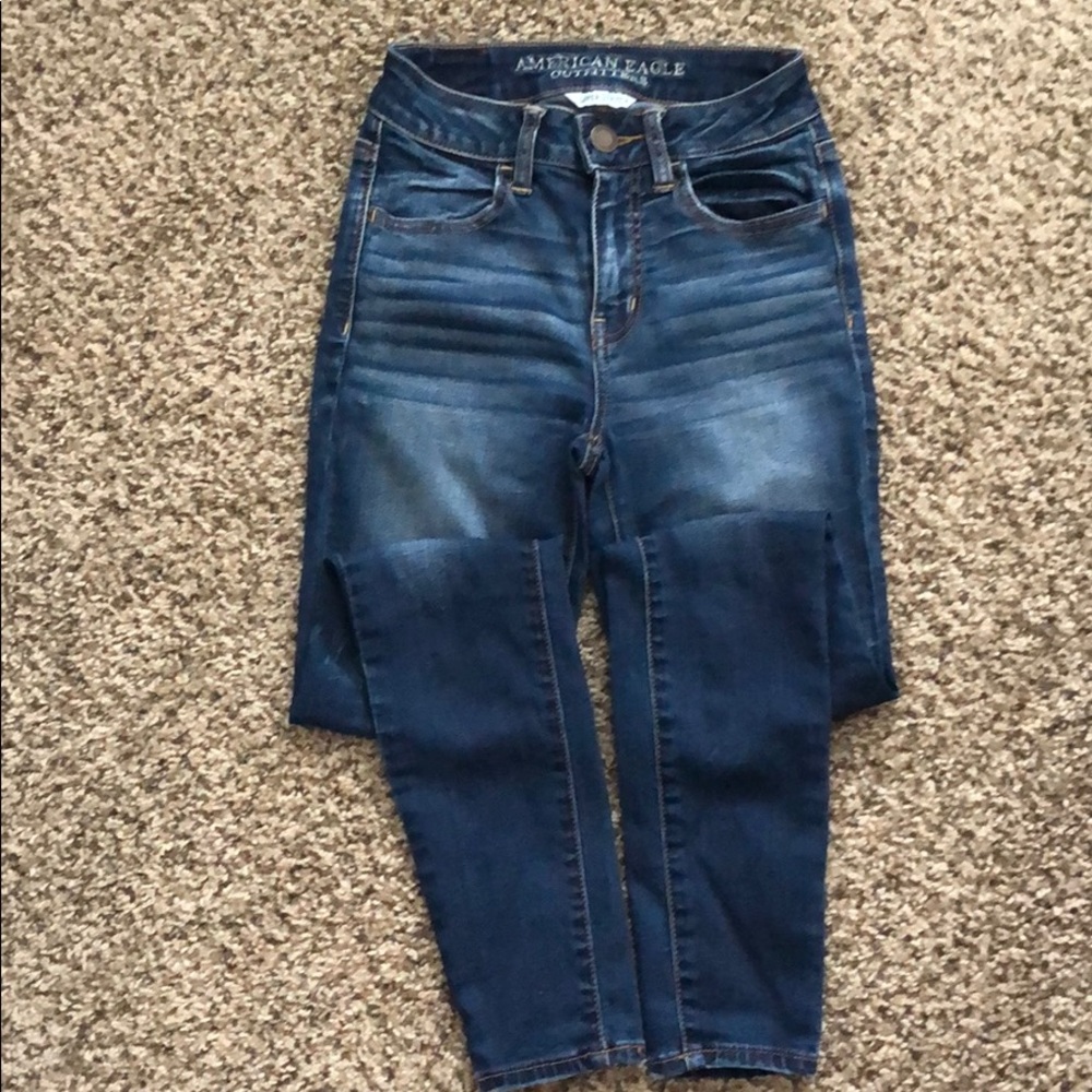 American eagle hi rise jegging